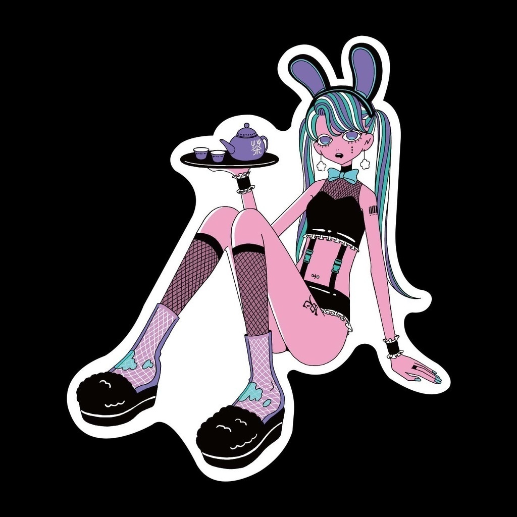 ガールズステッカー