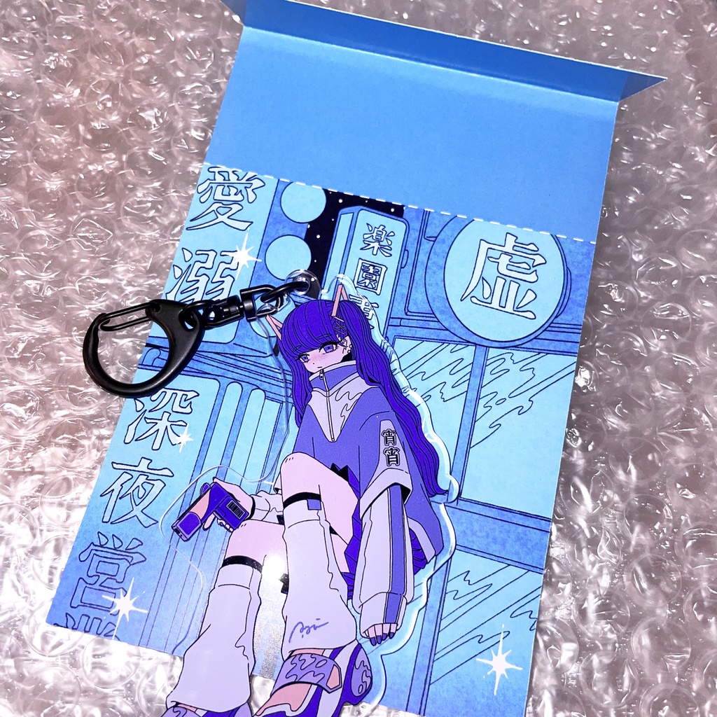 【50%0FF】アクリルキーホルダー#01〜#06