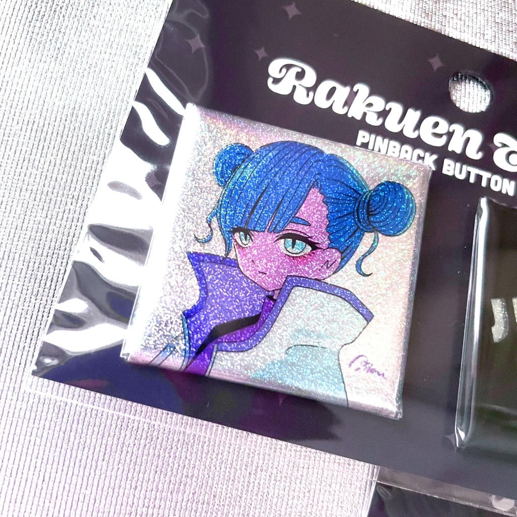 グリッター缶バッジセット