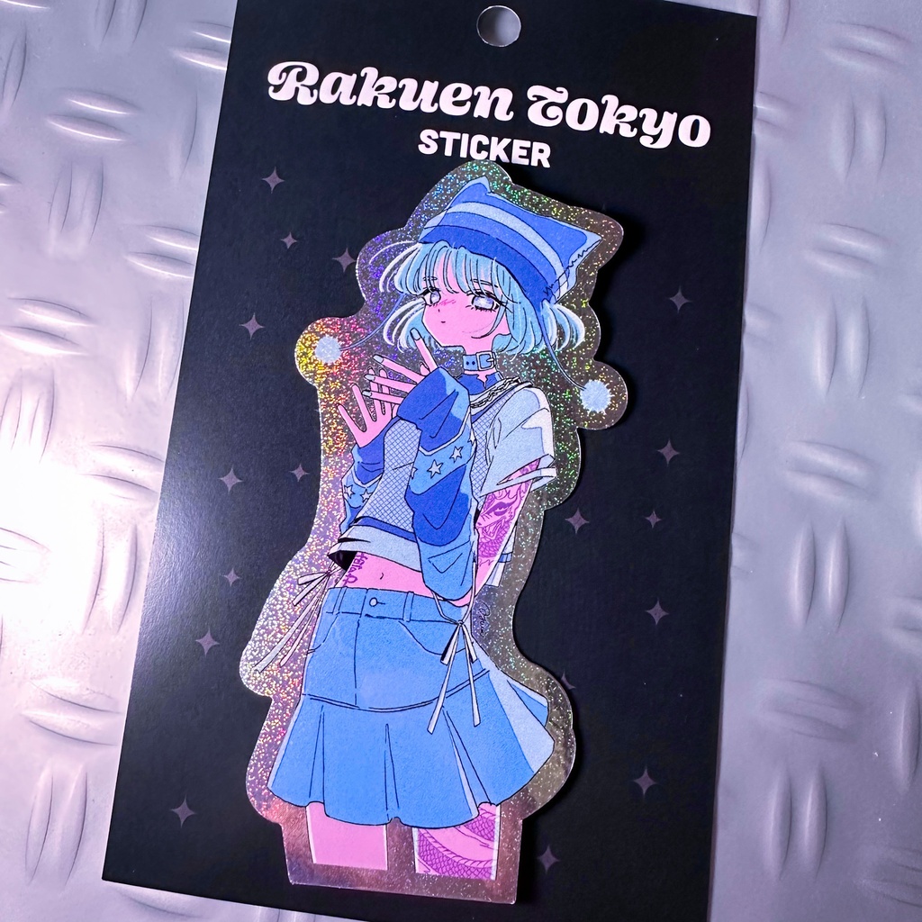 【50%OFF】グリッターステッカー