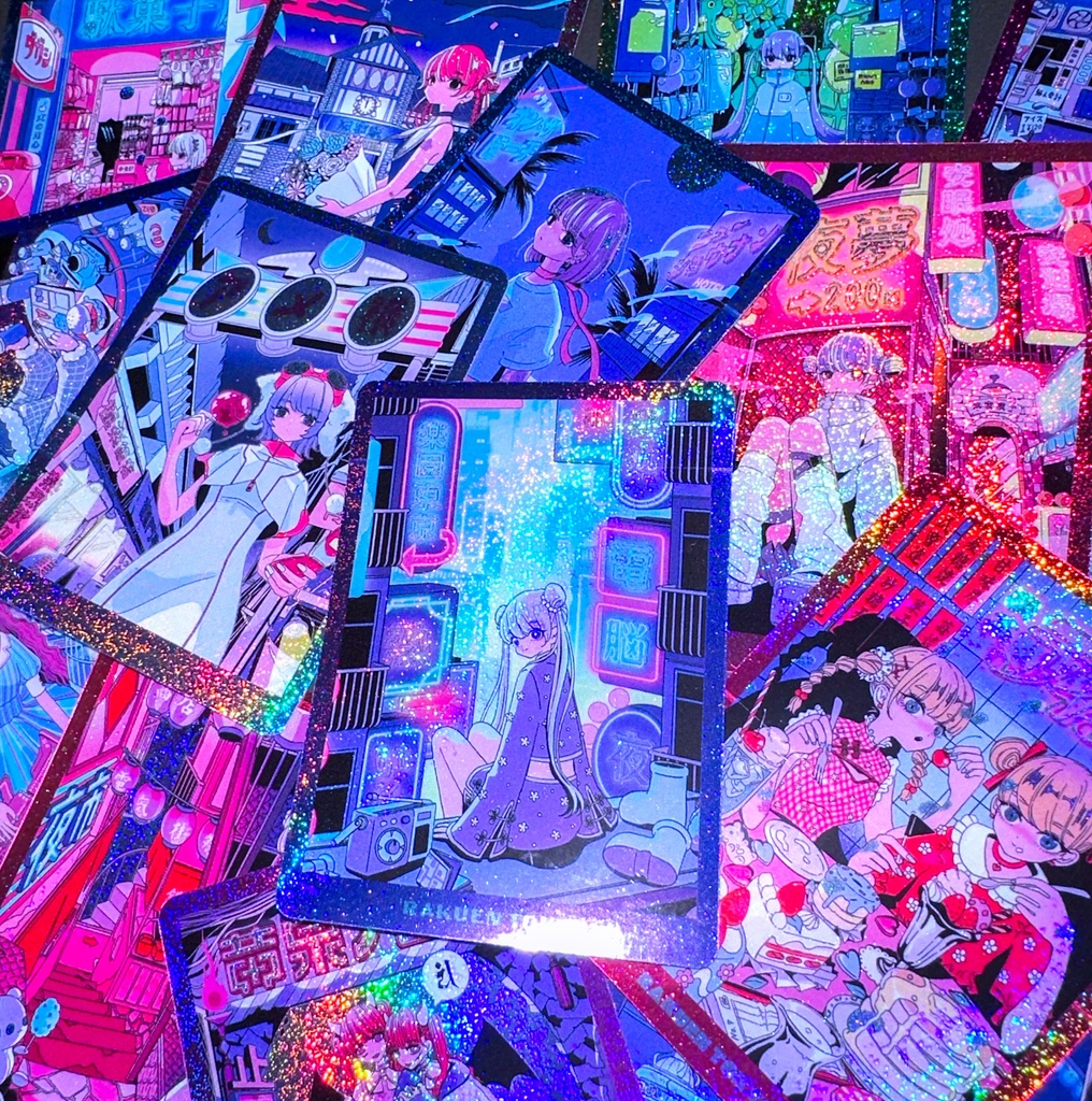 【ガチャ】ランダムラメステッカーvol.1