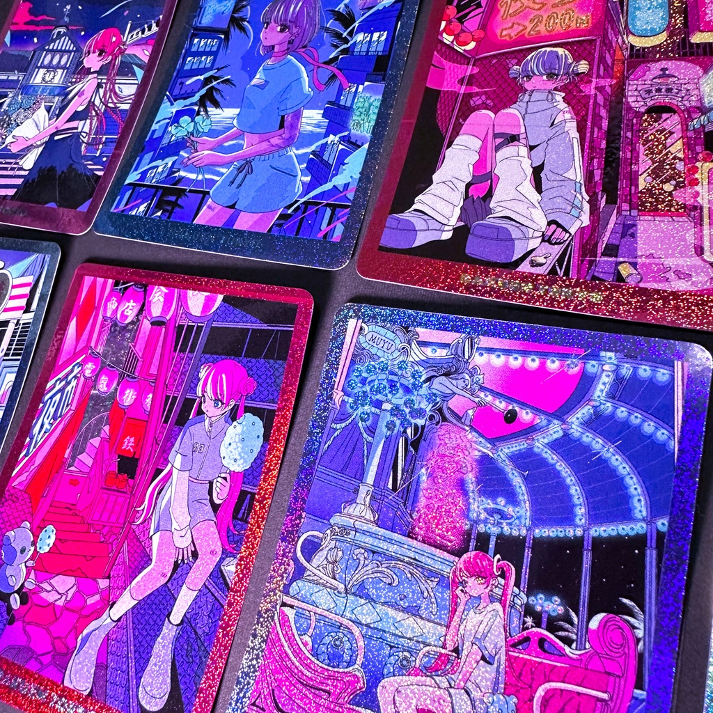 【ガチャ】ランダムラメステッカーvol.1