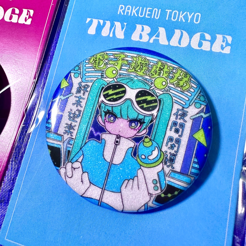 【50%OFF】ホログラム缶バッジ