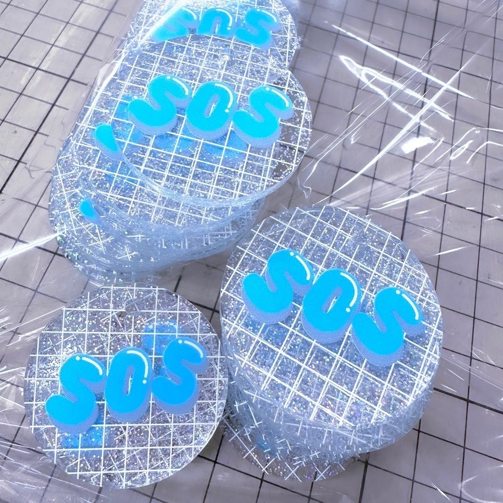 深夜廻遊キーホルダー『SOS』