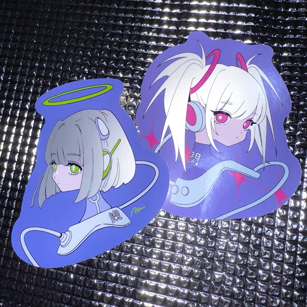 シルバーステッカー