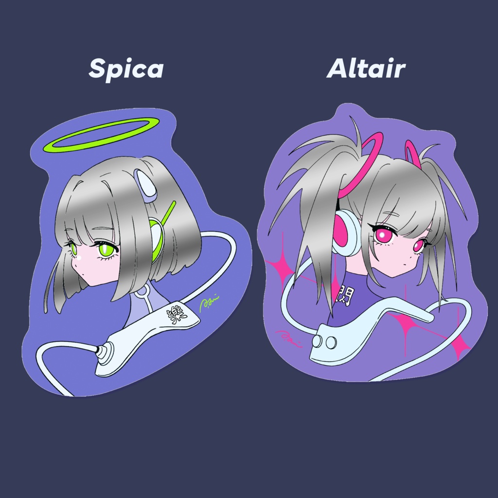 シルバーステッカー