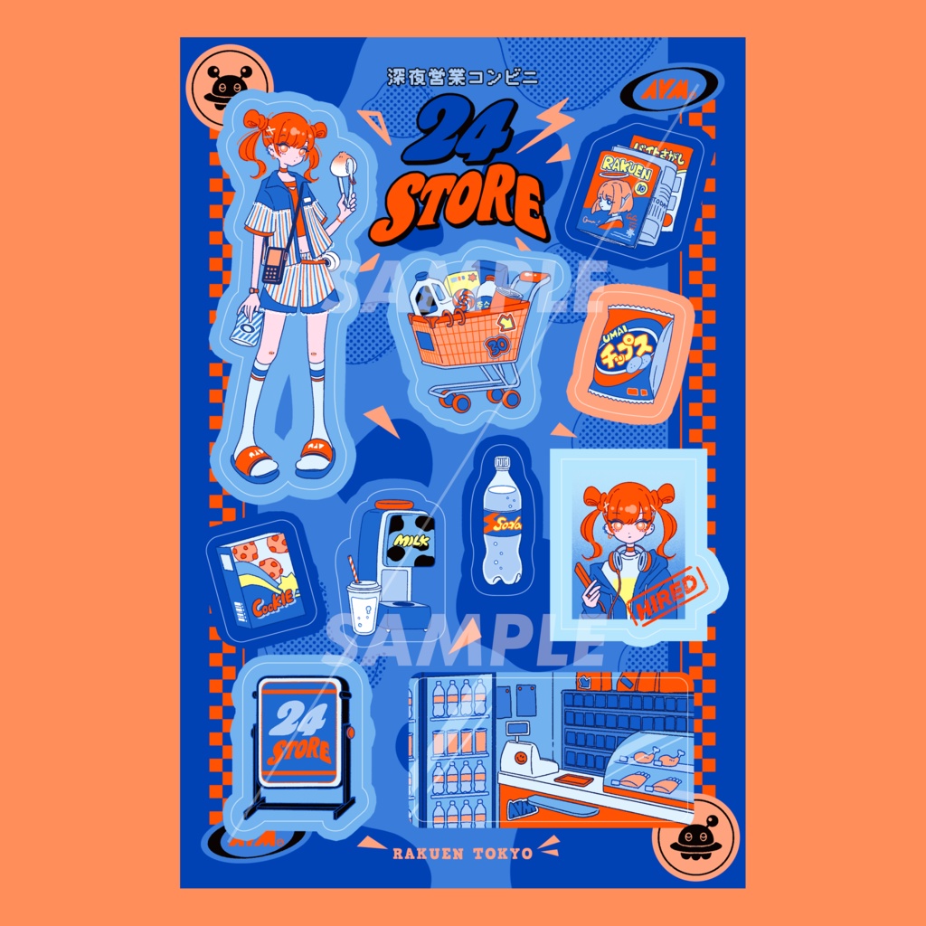 【NEW】ステッカーシート