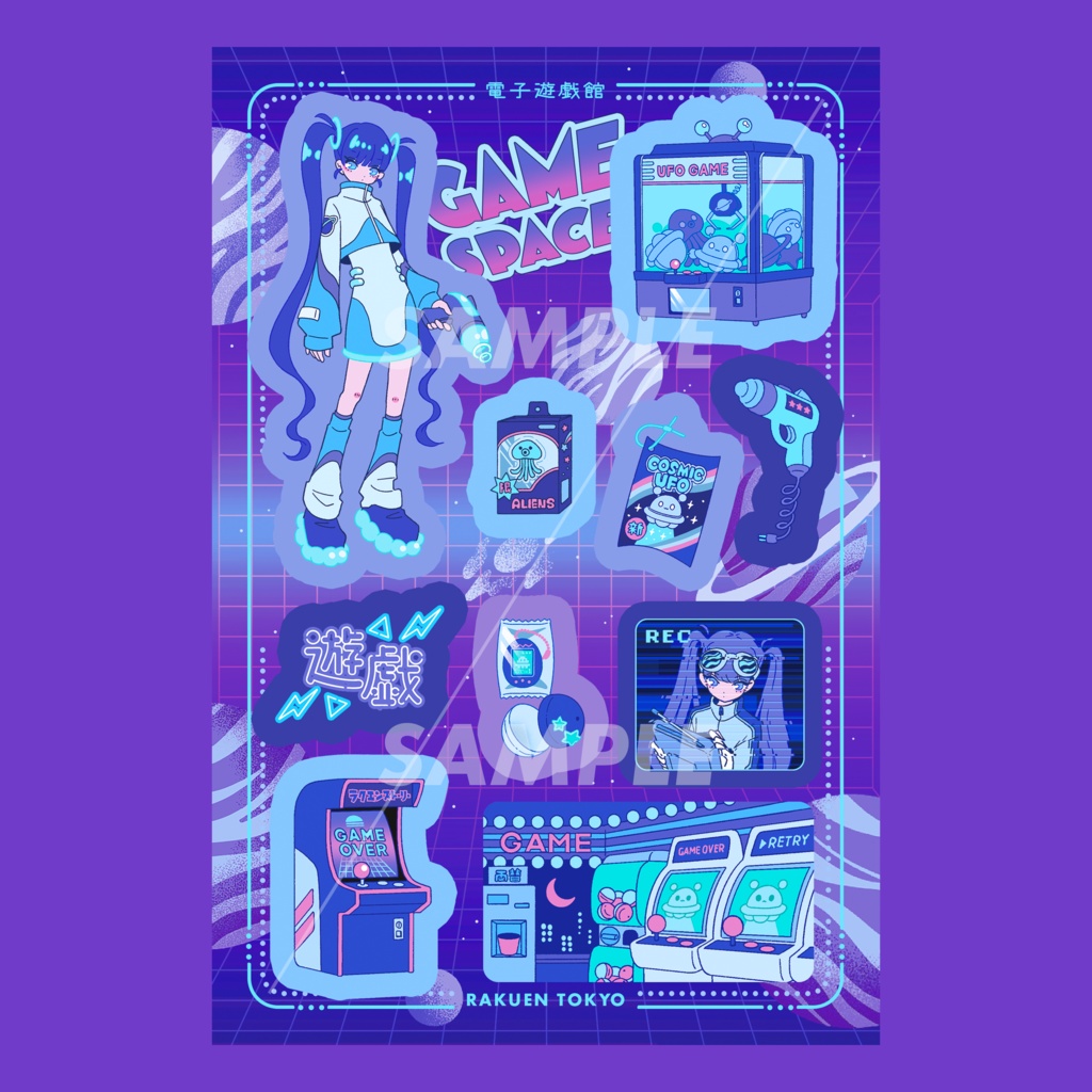 【NEW】ステッカーシート