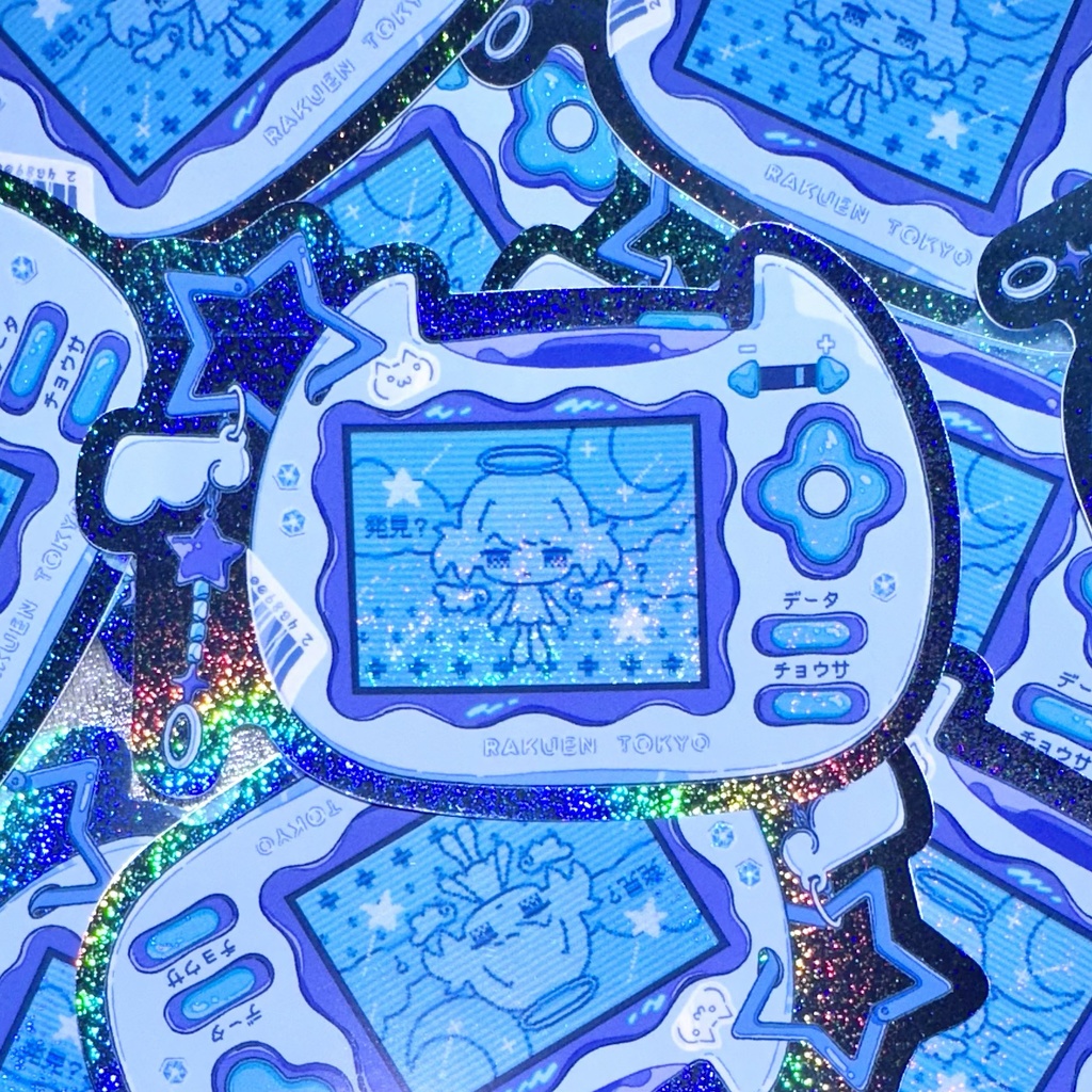 電子グリッターステッカー【デジカメ】