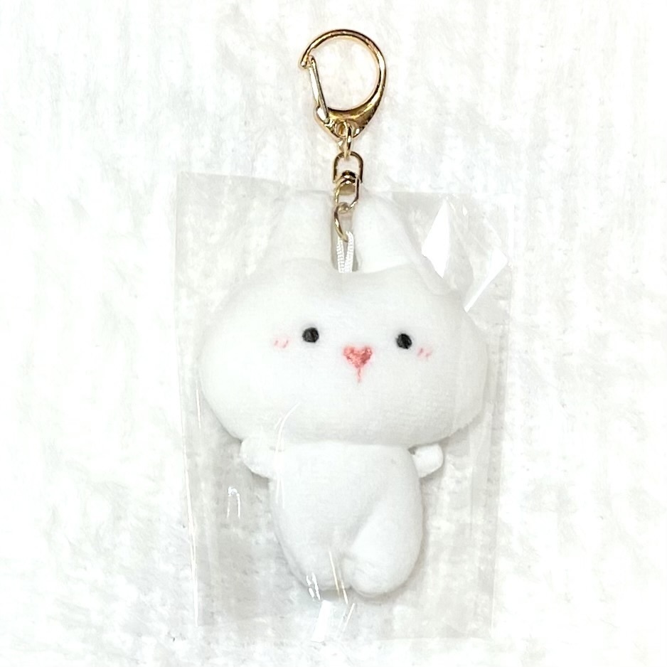 「うめとわさび」うめのぬいぐるみキーホルダー