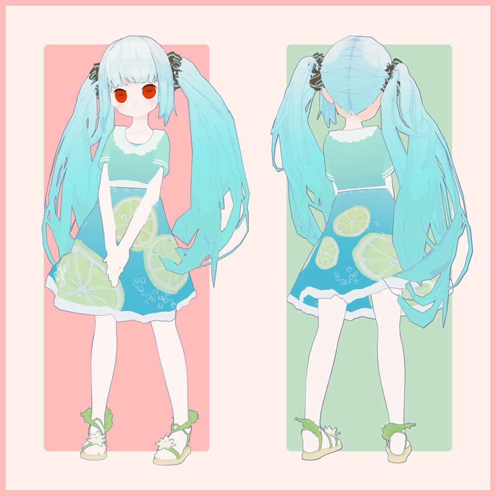 シトラス ( Citrus )【オリジナル3Dモデル】