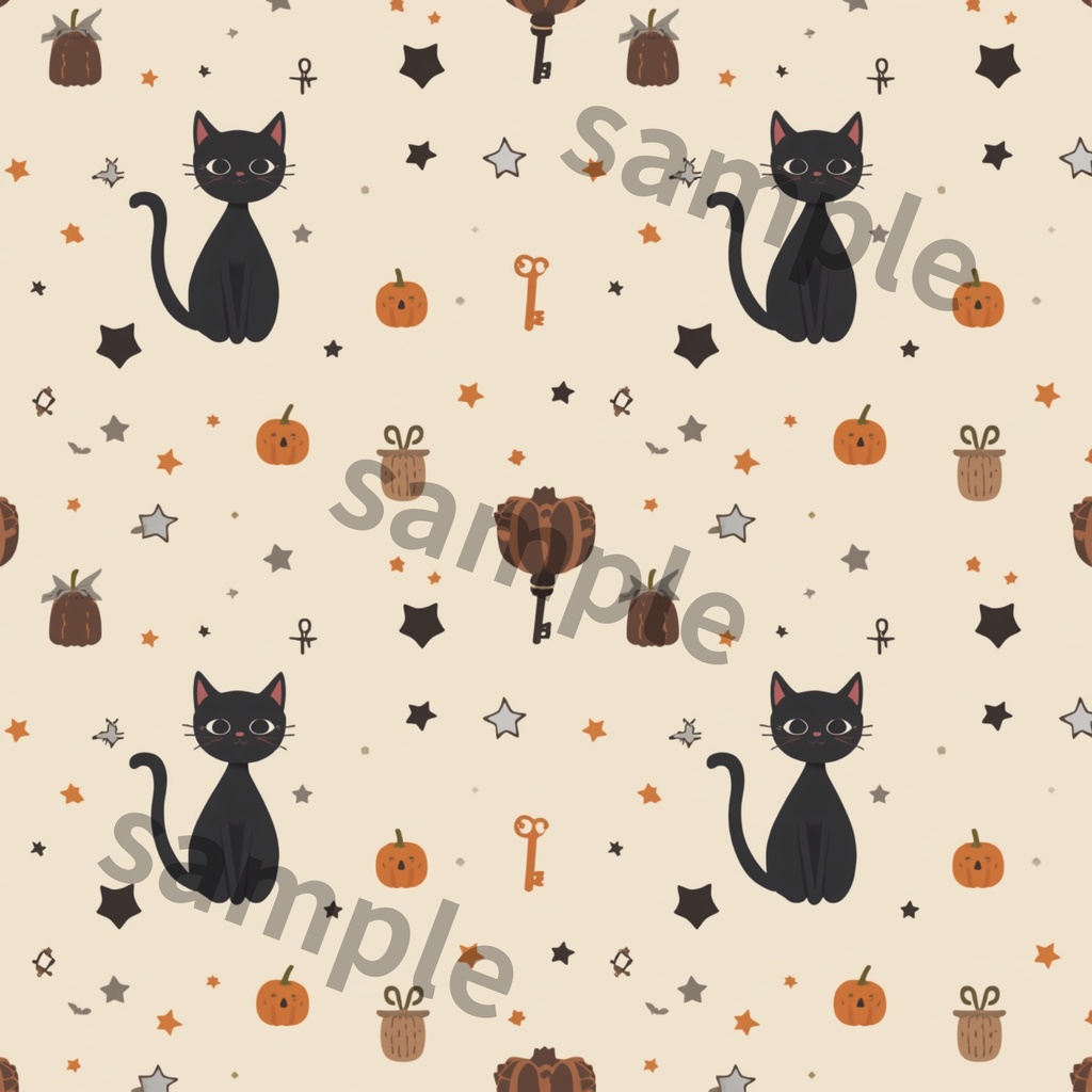 Antique Halloween|大人かわいい ハロウィンデジタルペーパー6種セット
