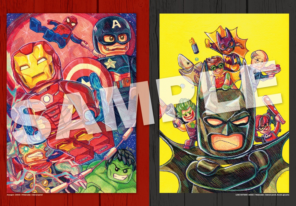 【ART BOOK】kimu LEGO ART SKETCH BOOK