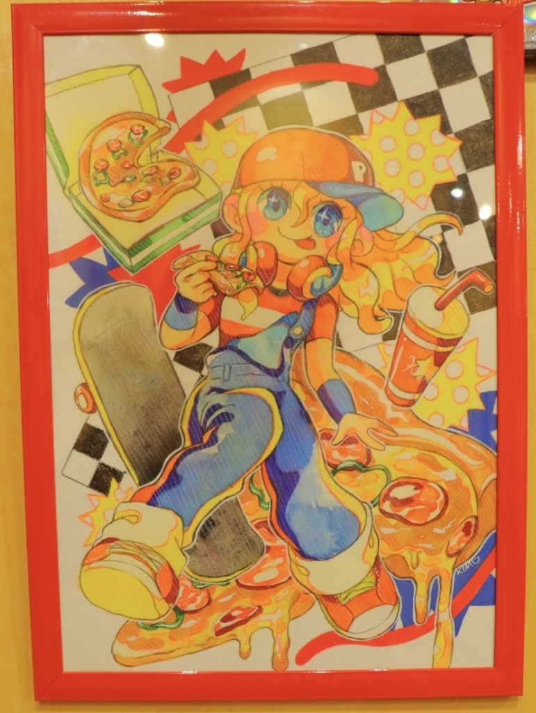 【原画】ピザちゃん