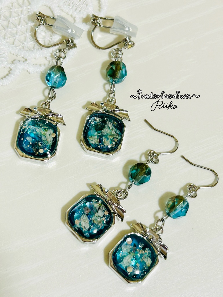 ぷちパフューム耳飾り