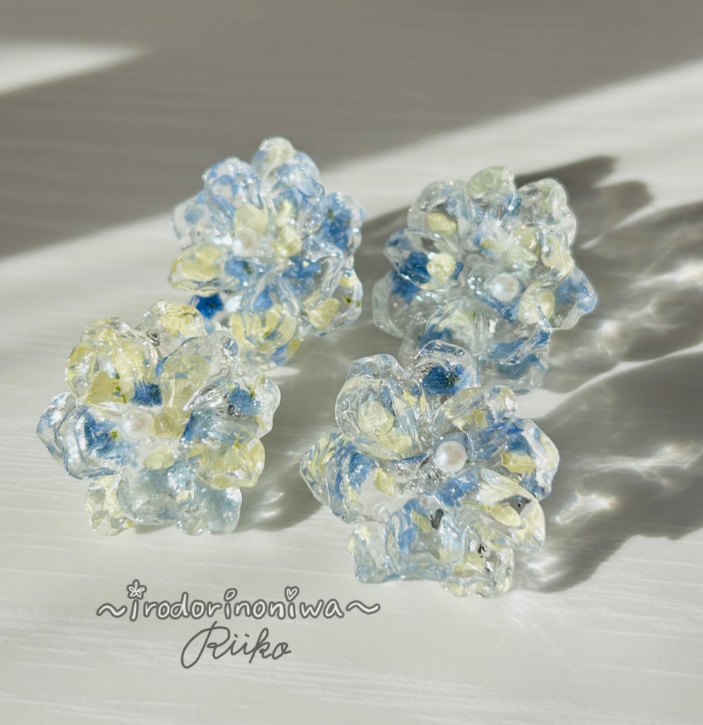 蒼と陽だまりの耳飾り