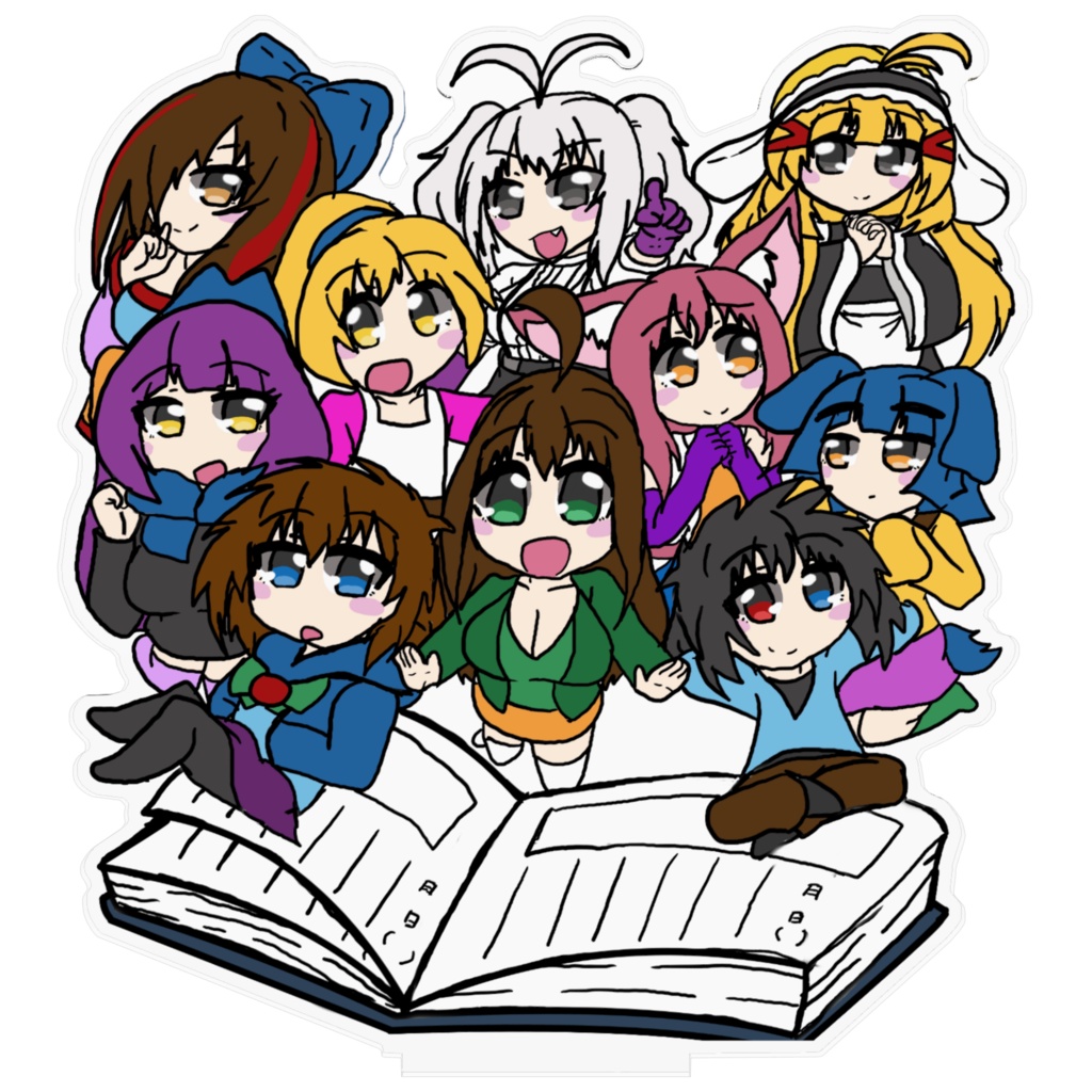 K日記ビジュアルアクリルスタンド(大)