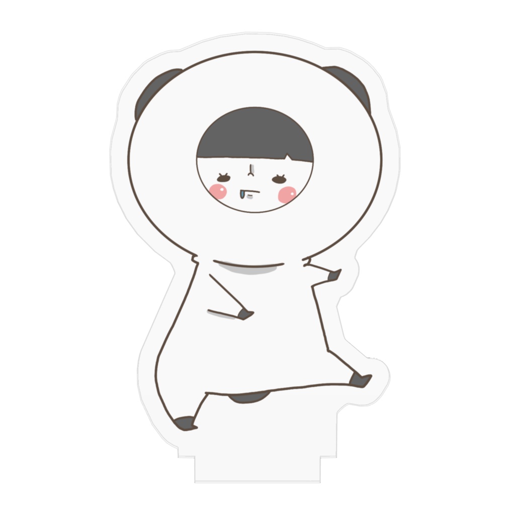 くぅアクリルフィギュア