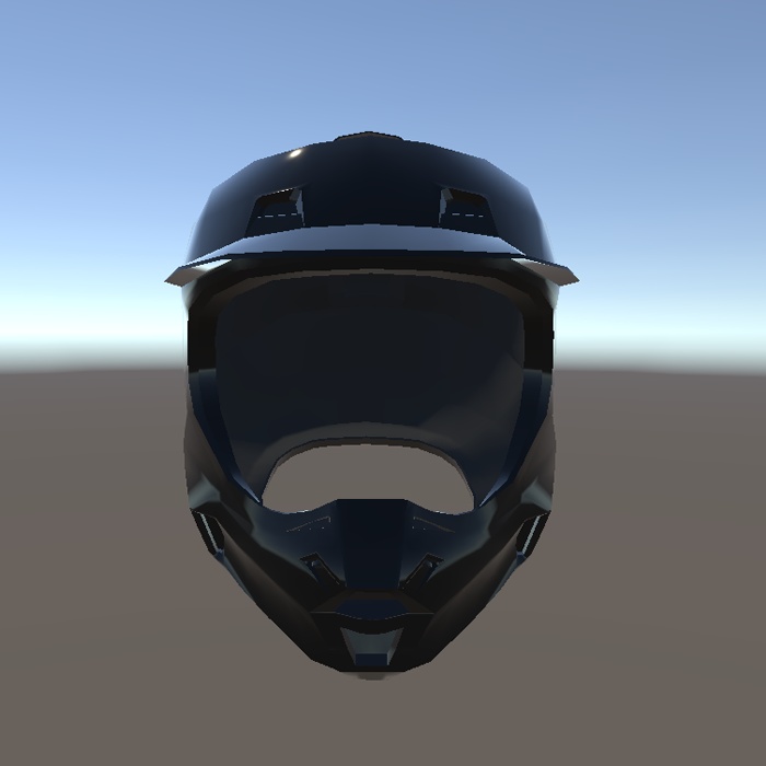 Helmet【VRchat向け | 3Dモデル】