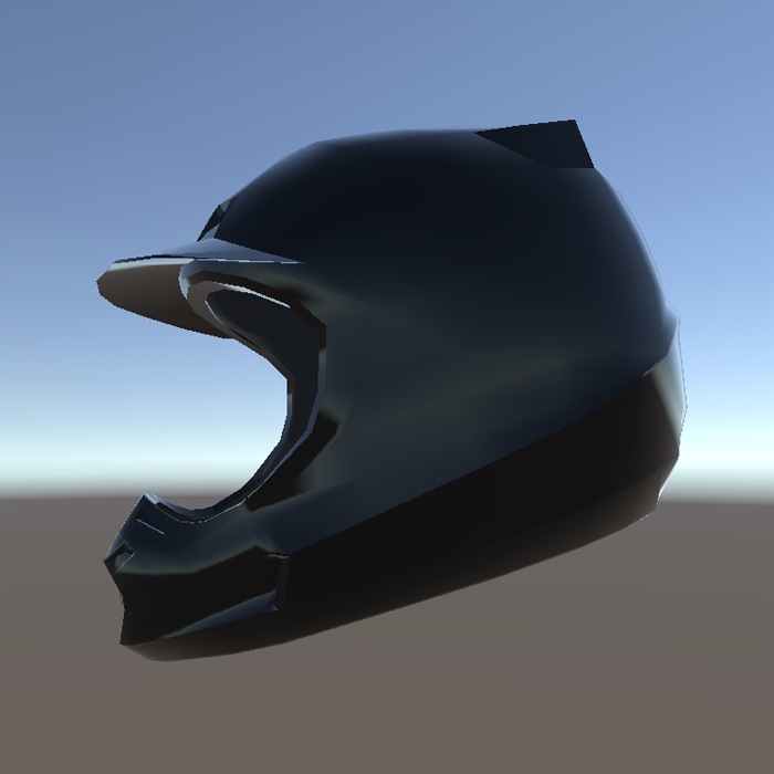 Helmet【VRchat向け | 3Dモデル】