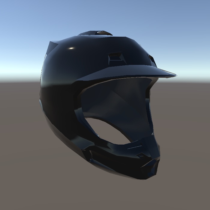 Helmet【VRchat向け | 3Dモデル】