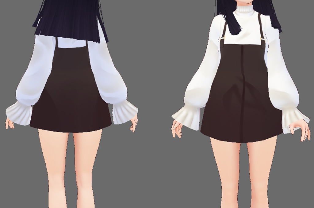 cute dress for vroid