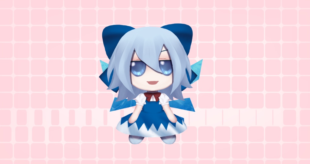 [Live2d] model FUMO CIRNO 2.0 [東方Project]