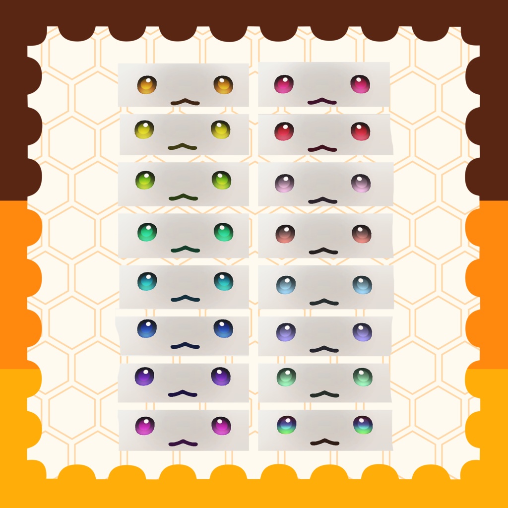 【はむ専用】はちみつおめめ EyeTexture【16color】