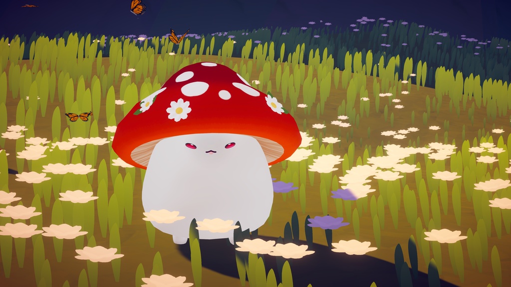 【はむ・Bird/鳥対応】きのこのようせいさん【VRChat想定】