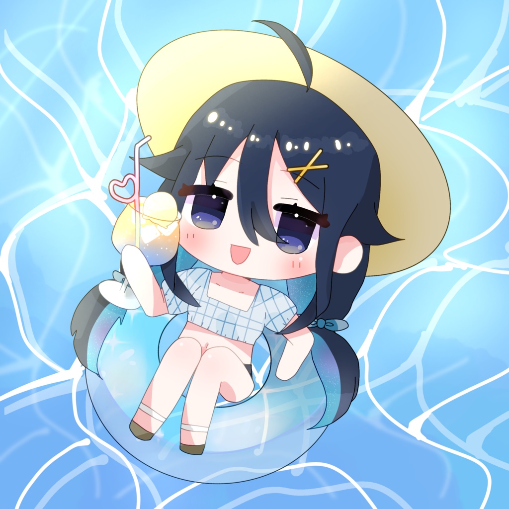 夢星ねるのぷかぷかアクリルキーホルダー