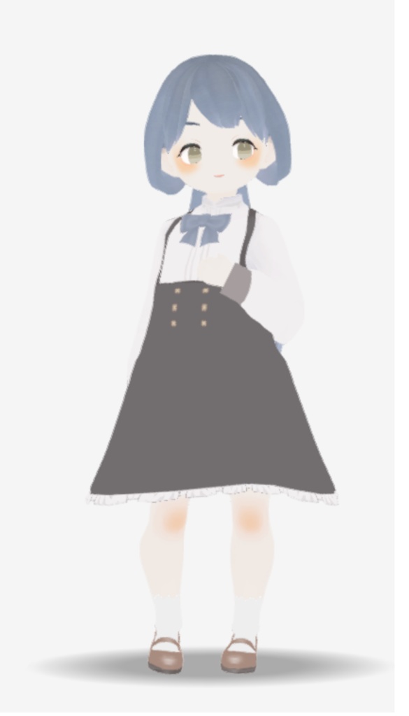 【Cluster対応/VRM】オリジナル3Dモデル「テクノ」「サンゴ」「ルリ」