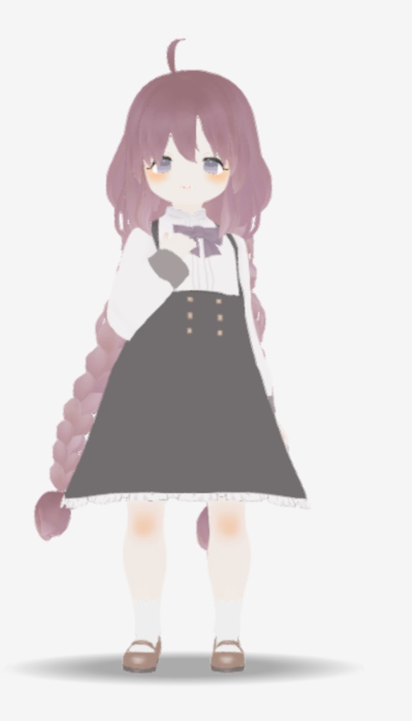 【Cluster対応/VRM】オリジナル3Dモデル「テクノ」「サンゴ」「ルリ」