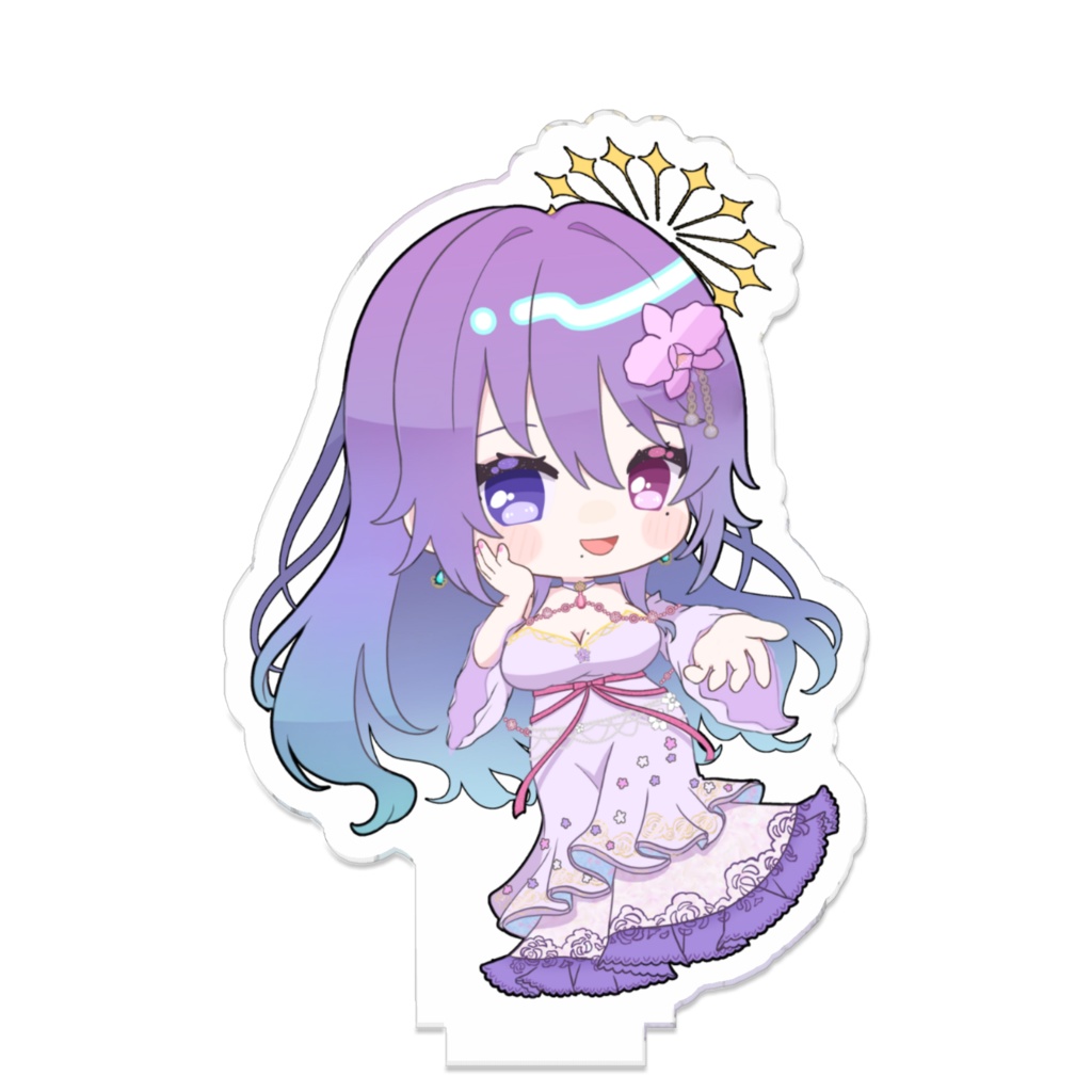 つながるアクリルスタンド (カトレアver.)