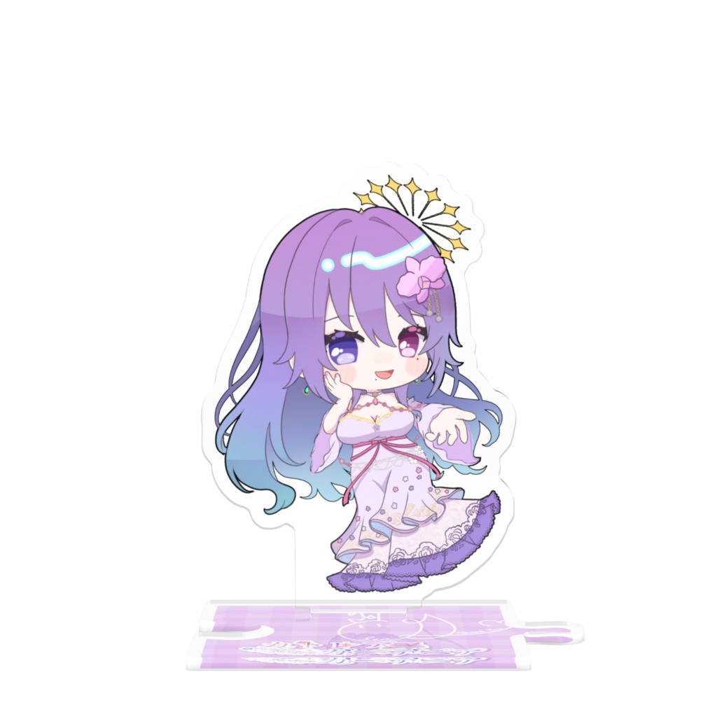 つながるアクリルスタンド (カトレアver.)