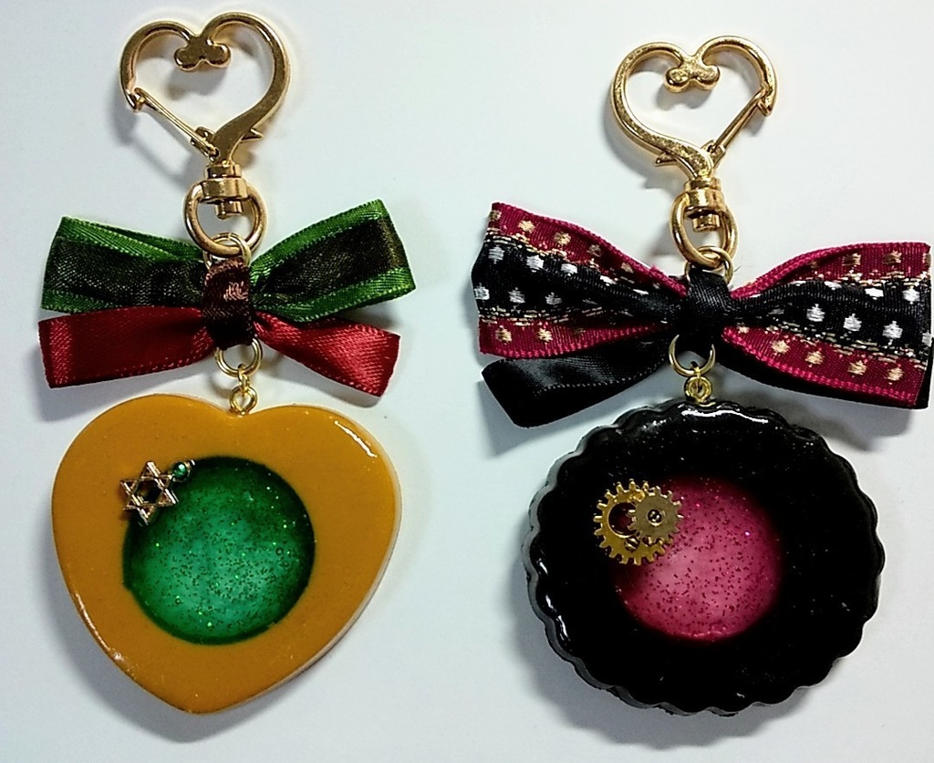 ユニットモチーフ♡ステンドグラスクッキーチャーム