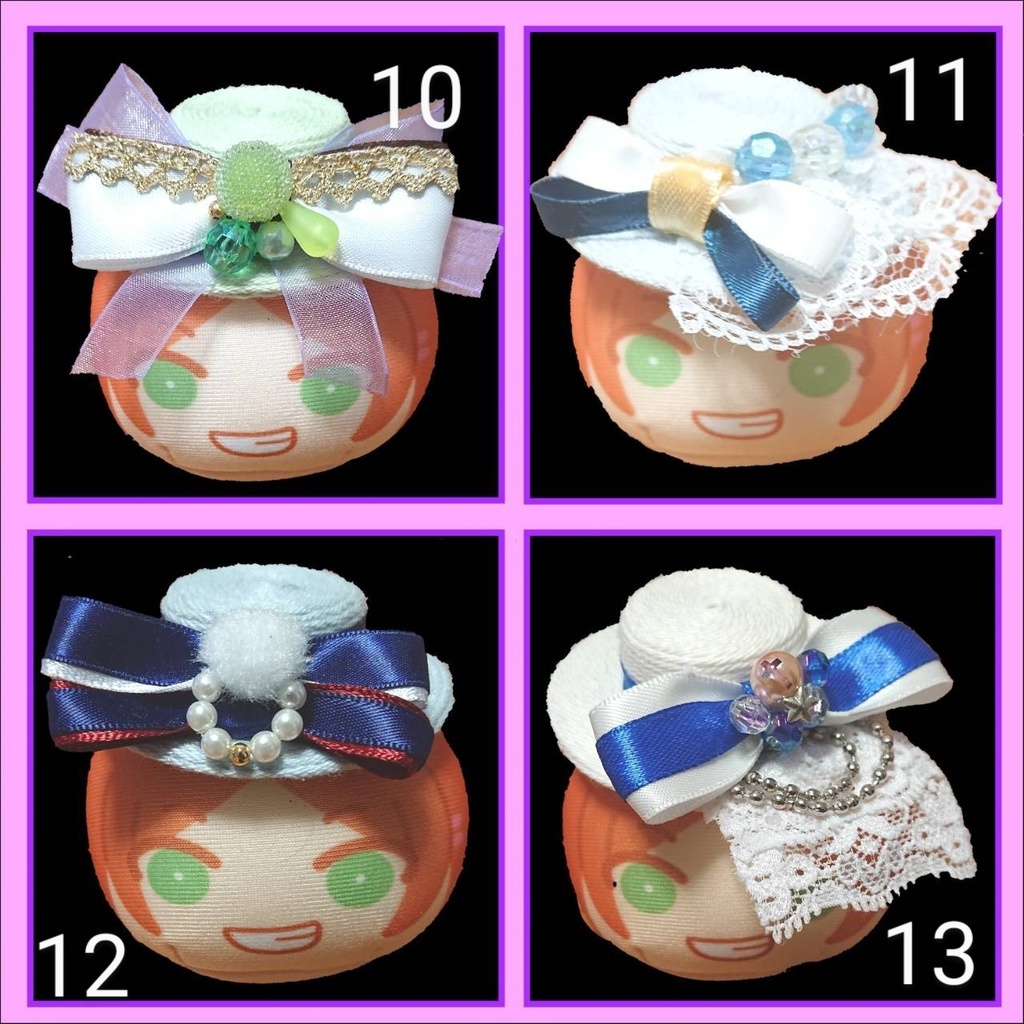 セール!おまんじゅう帽子クリップ