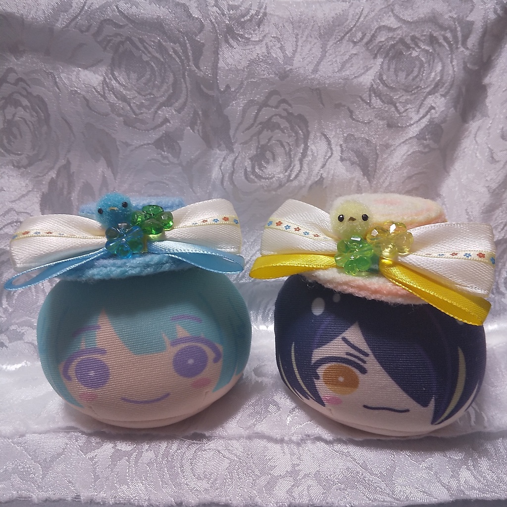 ひよこ＊おまんじゅう帽子クリップ