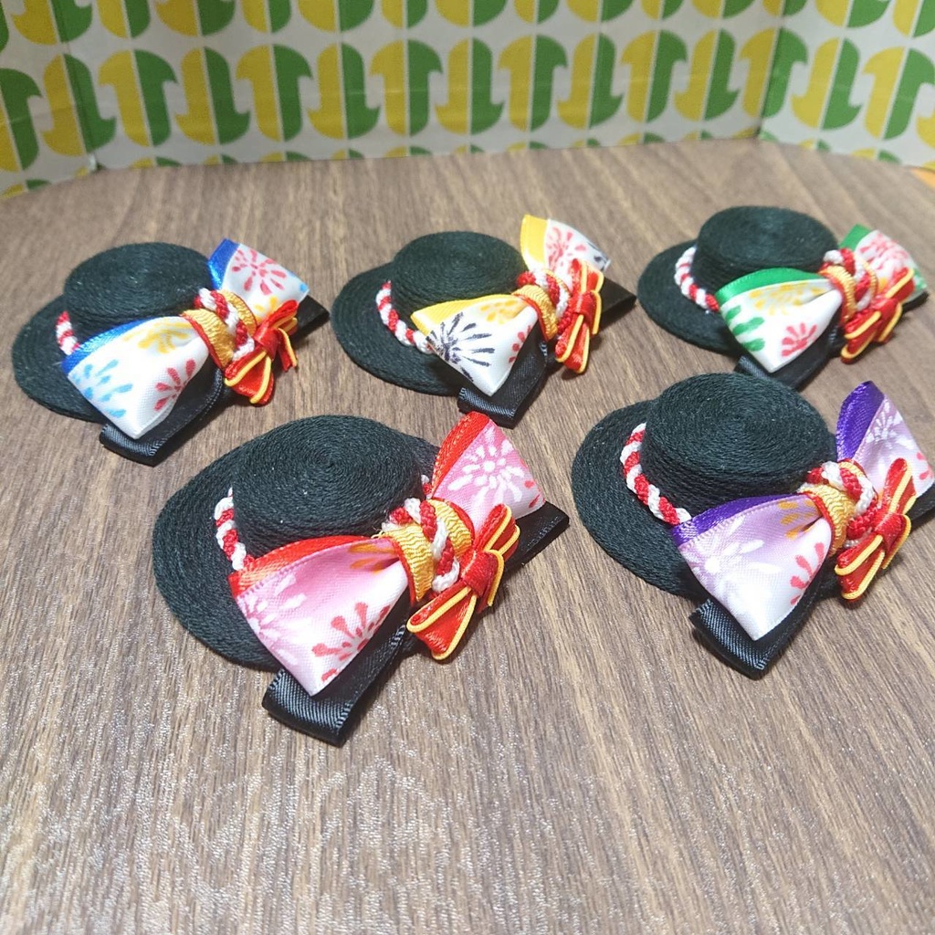 流星祭イメージ帽子クリップ