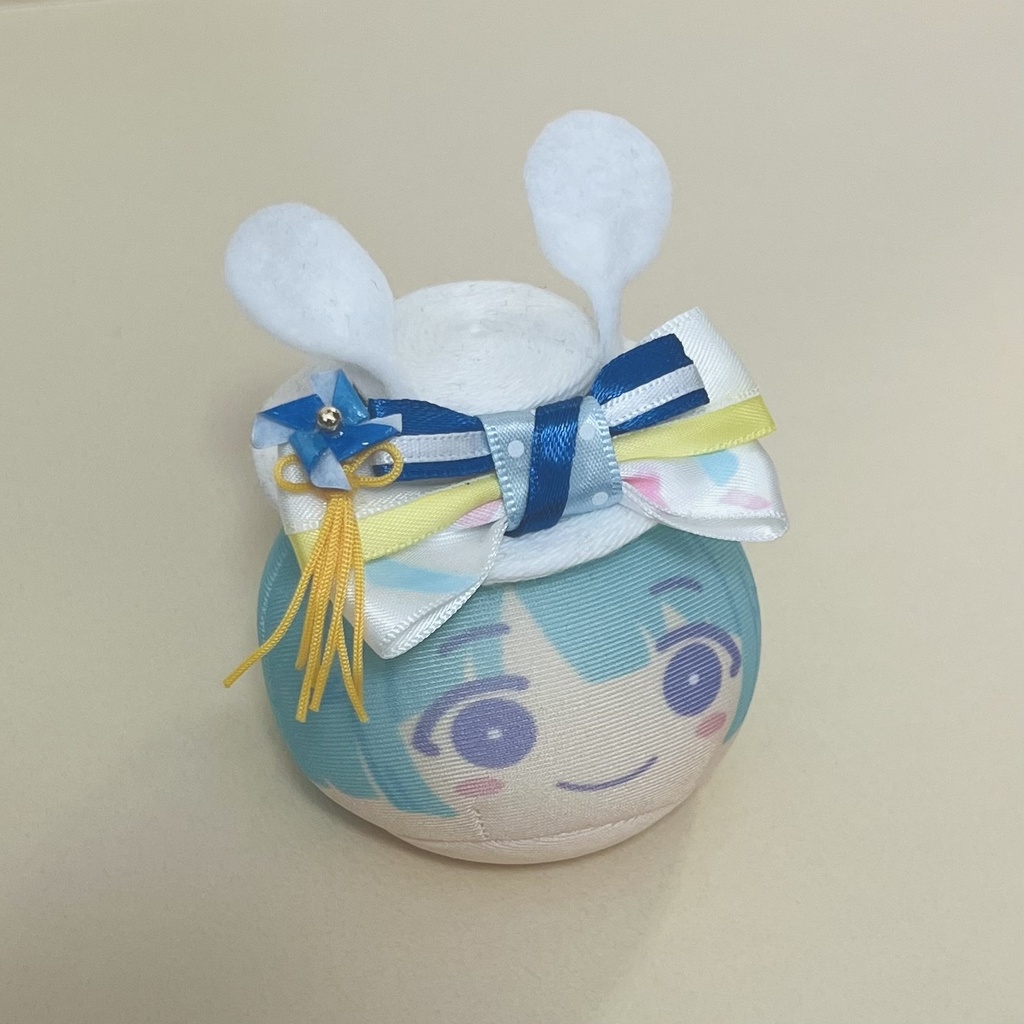 願いの七夕祭イメージ帽子クリップ