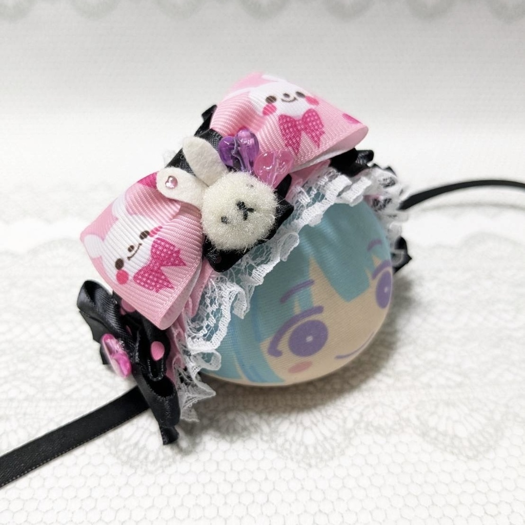 ヘッドドレス【おまんじゅう&ぬい&もちマス用】