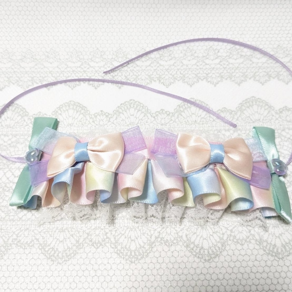 ヘッドドレス【おまんじゅう&ぬい&もちマス用】