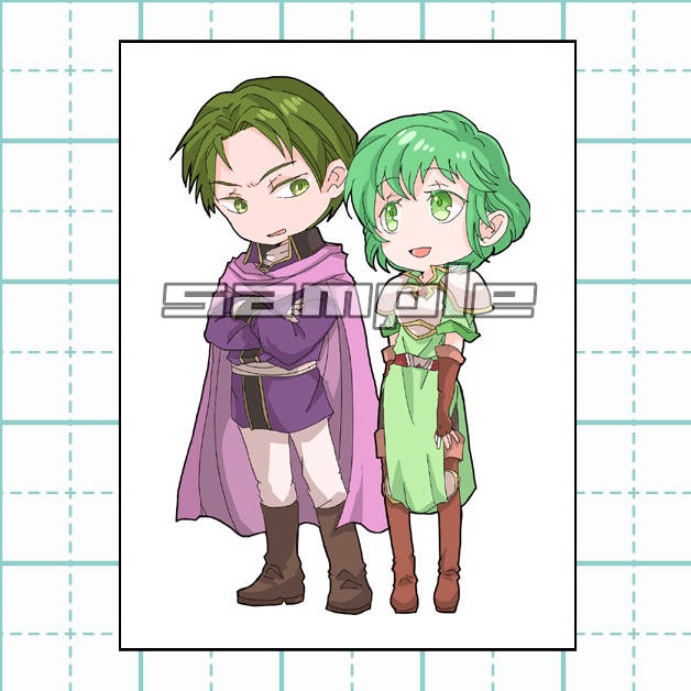 【FEトラキア】アクリルスタンド　ノルデンライン組（イリオス&カリン）
