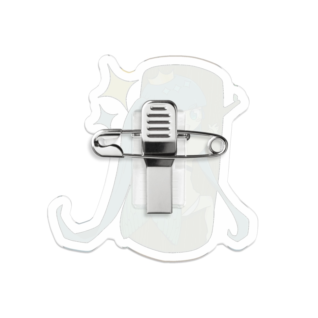 おやすみんみんぜみアクリルバッジ