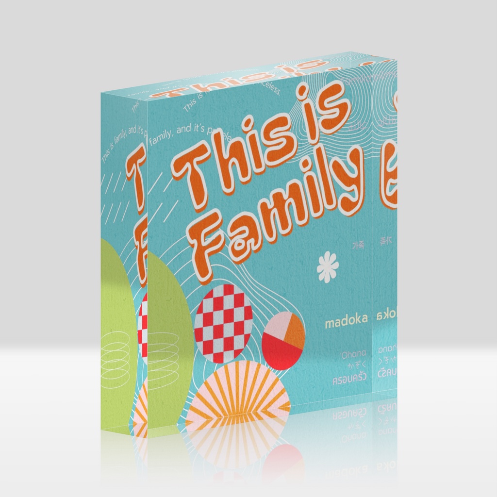 This is Family アクリルブロック