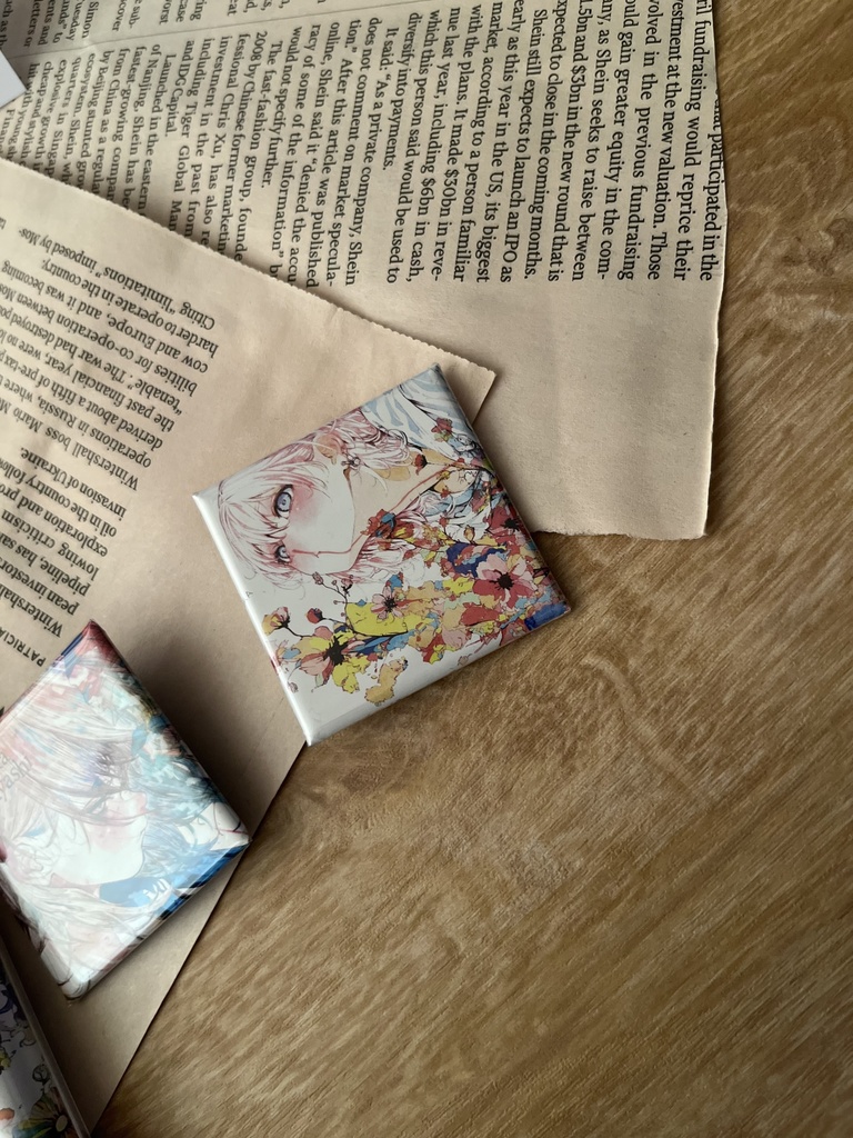 Original Button Badge – Haruka Kobayasi