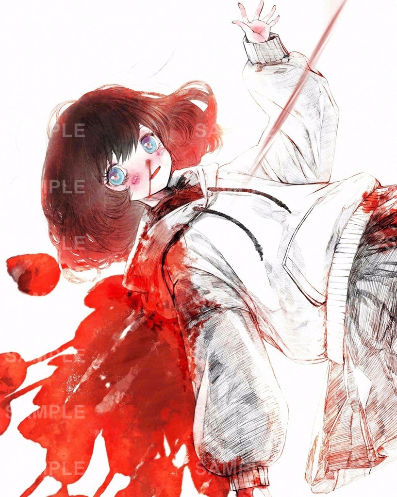 駆ける赤 Running Red