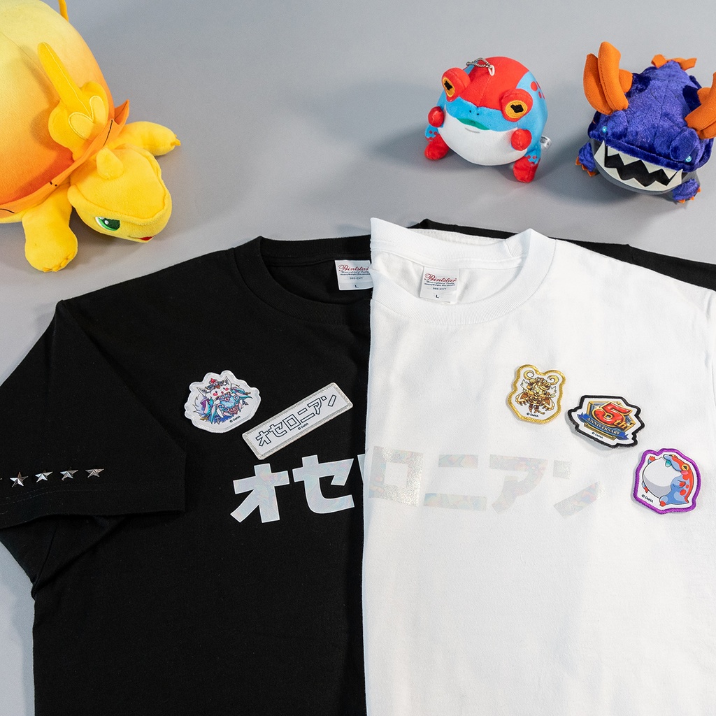 5th Anniversary オセロニアンtシャツスペシャルセット 白黒ダブル 逆転オセロニア公式 おせろに屋 Booth