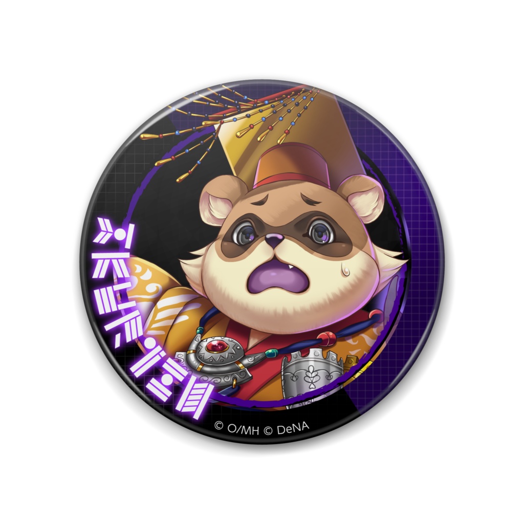 キャラクター缶バッジシリーズ(悪狸王)