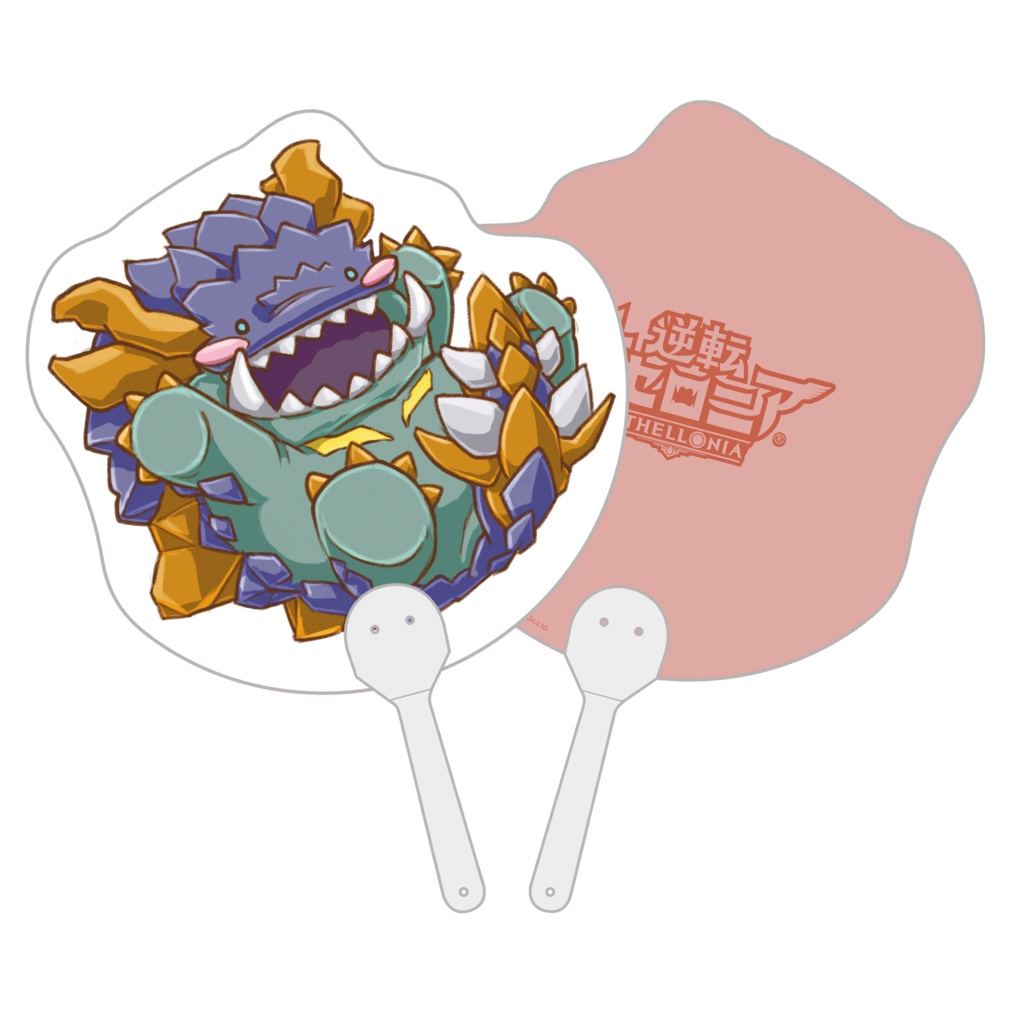 キャラクターダイカットうちわ