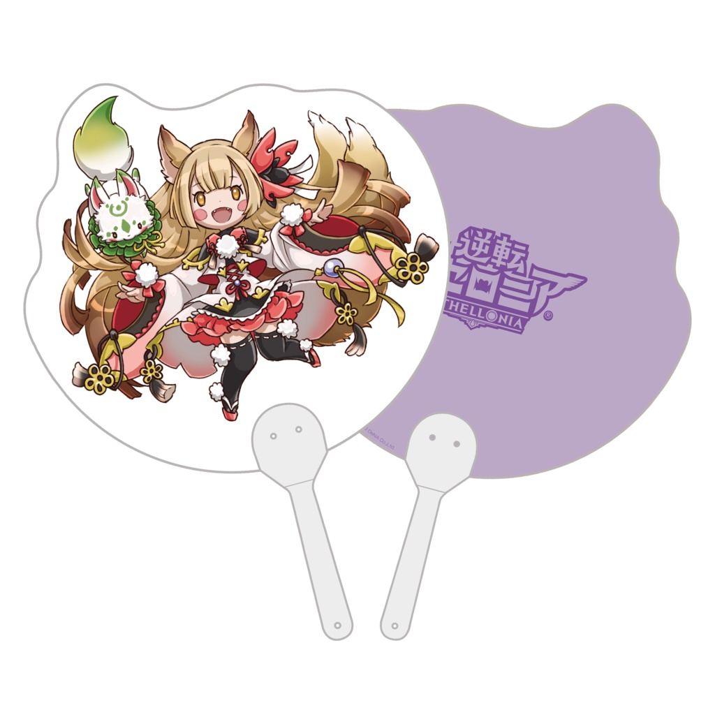 キャラクターダイカットうちわ